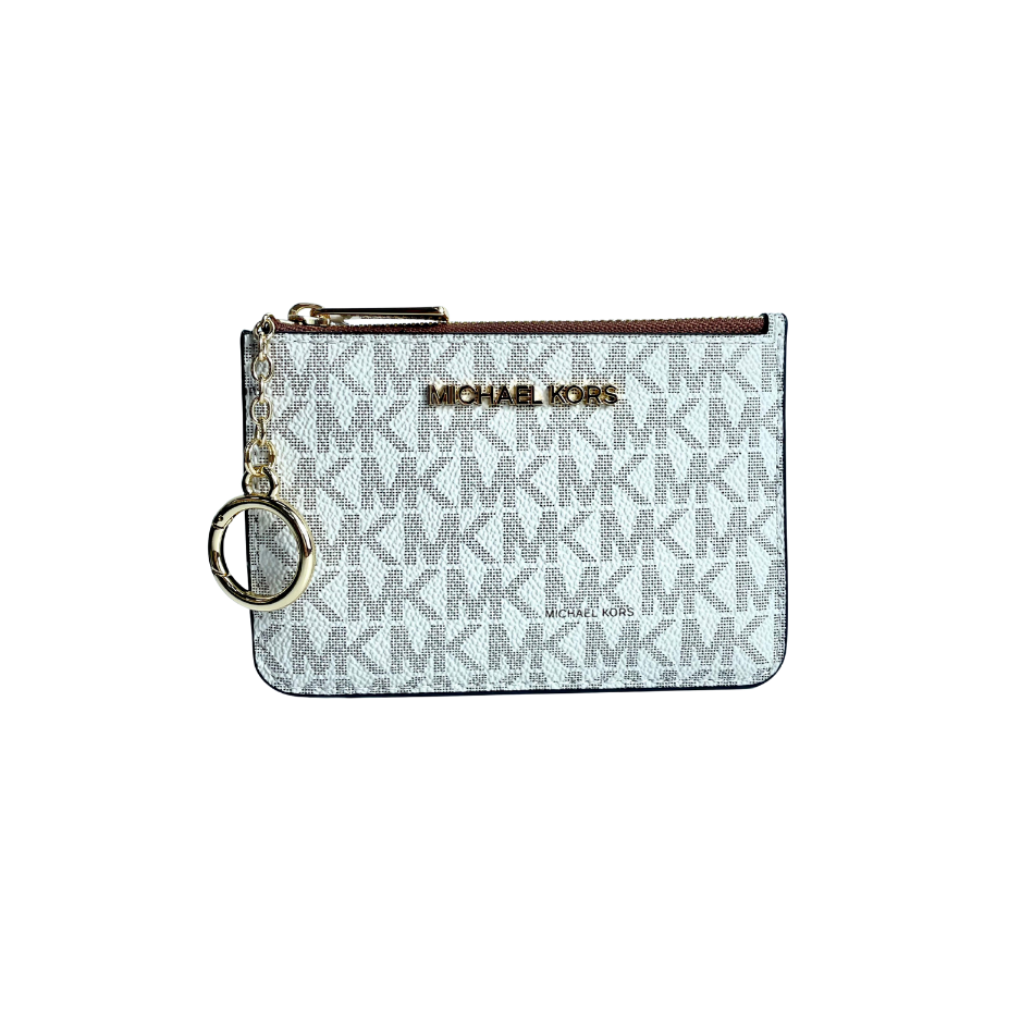 Cartera  Michael Kors Beige Multilogo